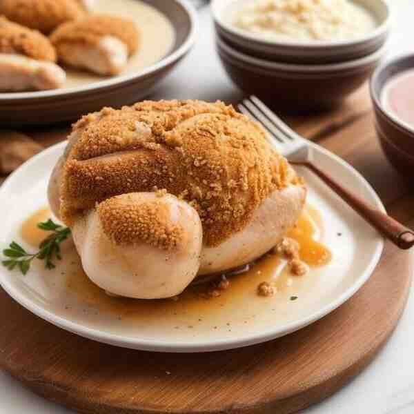 Фаршированная курица Мой семейный рецепт